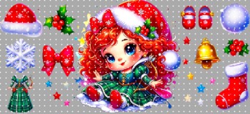 16oz Christmas-S 2538